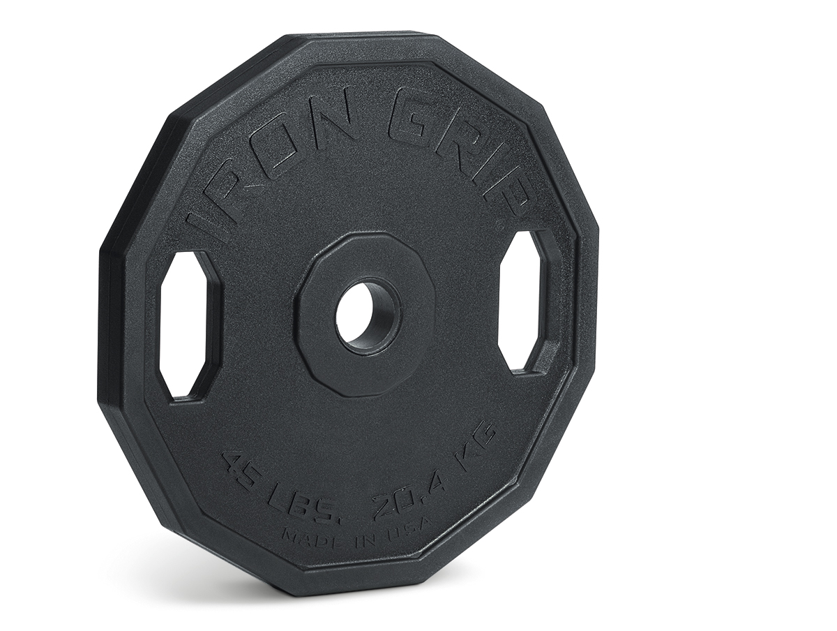 Iron Grip Group Strength Set w/ 20 Barbells & Urethane-Coated Weight Plate